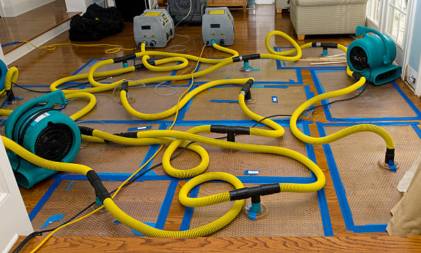 Professional Crawl Space Water Removal technician working in Dover, MA